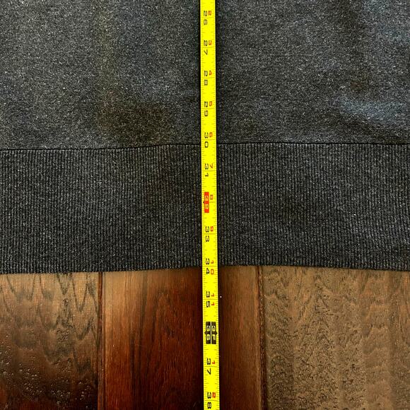 Women's Black Madewell Hooded sweater dress size XL oversized Comfort cozycore - Picture 7 of 7